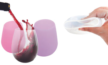 Silicone Stemless and Portable Unbreakable Party Cups